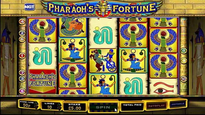 Machine à sous Pharaoh's Fortune