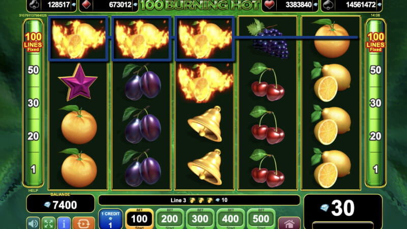 Fente Chaude Brûlante de 100