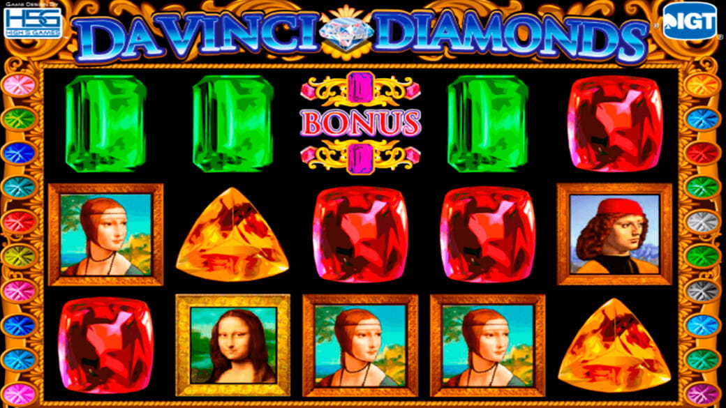 Machine à Sous Da Vinci Diamonds