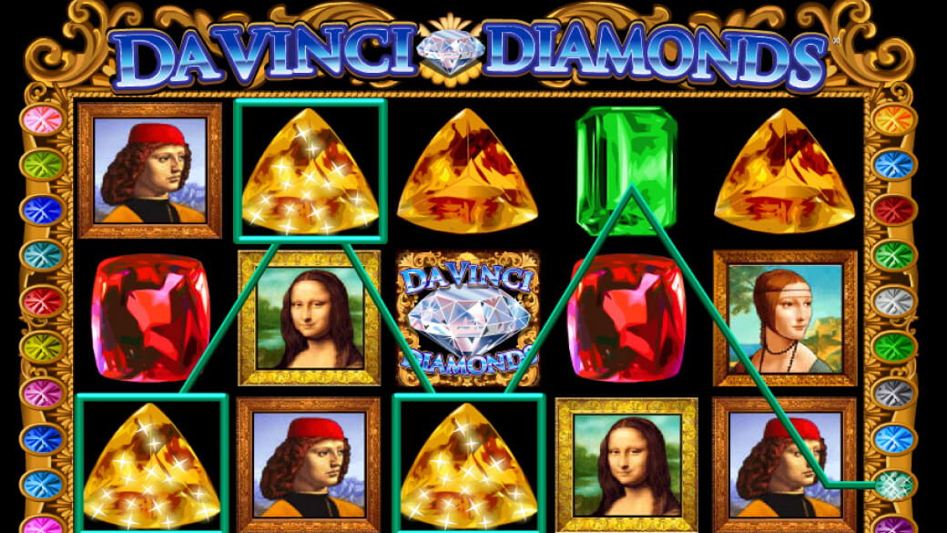 Machine à Sous Da Vinci Diamonds