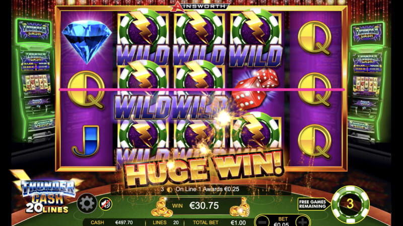 Machine à Sous Thunder Cash